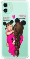 iSaprio Mama Mouse Brunette and Girl for iPhone 11 - Phone Cover