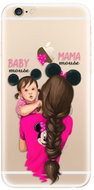 iSaprio Mama Mouse Brunette and Girl for iPhone 6/ 6S - Phone Cover
