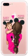 iSaprio Mama Mouse Brunette and Girl for iPhone 7 Plus / 8 Plus - Phone Cover