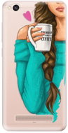 iSaprio My Coffee and Brunette Girl for Xiaomi Redmi 4A - Phone Cover