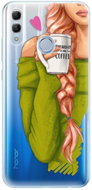 iSaprio My Coffe and Redhead Girl for Honor 10 Lite - Phone Cover