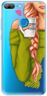 iSaprio My Coffee and Redhead Girl for Honor 9 Lite - Phone Cover