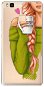 iSaprio My Coffee and Redhead Girl for Huawei P9 Lite - Phone Cover