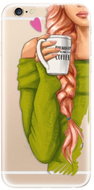 iSaprio My Coffee and Redhead Girl for iPhone 6/ 6S - Phone Cover