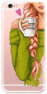 iSaprio My Coffee and Redhead Girl for iPhone 6 Plus - Phone Cover
