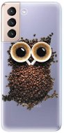 iSaprio Owl And Coffee for Samsung Galaxy S21 - Phone Cover