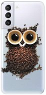iSaprio Owl And Coffee Samsung Galaxy S21+ készülékhez - Telefon tok