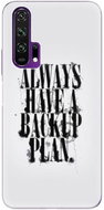 iSaprio Backup Plan for Honor 20 Pro - Phone Cover