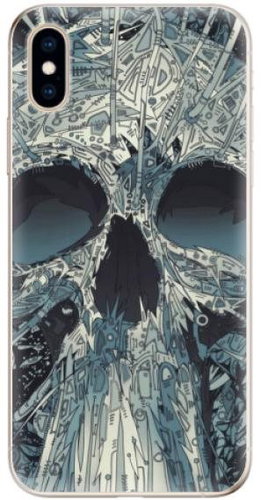 iSaprio Abstract Skull for iPhone XS - Phone Cover - Main image