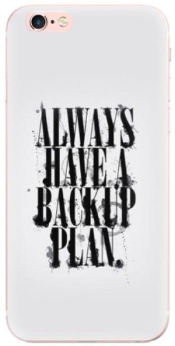 iSaprio Backup Plan for iPhone 6 Plus - Phone Cover - Main image