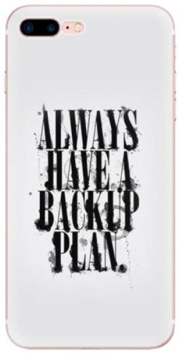 iSaprio Backup Plan for iPhone 7 Plus / 8 Plus - Phone Cover - Main image