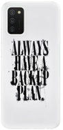 iSaprio Backup Plan for Samsung Galaxy A02s - Phone Cover