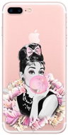 iSaprio Pink Bubble for iPhone 7 Plus / 8 Plus - Phone Cover
