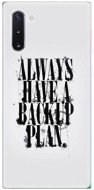 iSaprio Backup Plan na Samsung Galaxy Note 10 - Kryt na mobil