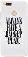iSaprio Backup Plan for Xiaomi Mi A1 - Phone Cover