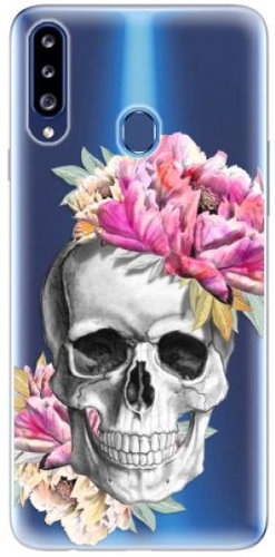 iSaprio Pretty Skull for Samsung Galaxy A20s - Phone Cover - Main image