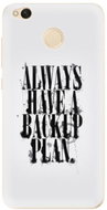 iSaprio Backup Plan for Xiaomi Redmi 4X - Phone Cover