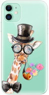 iSaprio Sir Giraffe for iPhone 11 - Phone Cover