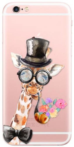 iSaprio Sir Giraffe for iPhone 6 Plus - Phone Cover - Main image