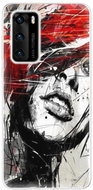 iSaprio Sketch Face for Huawei P40 - Phone Cover