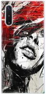iSaprio Sketch Face for Samsung Galaxy Note 10 - Phone Cover