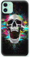 iSaprio Skull in Colours for iPhone 11 - Phone Cover