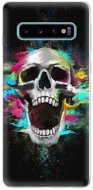 iSaprio Skull in Colours for Samsung Galaxy S10 - Phone Cover