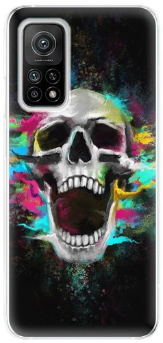 iSaprio Skull in Colors for Xiaomi Mi 10T / Mi 10T Pro - Phone Cover - Main image