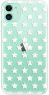 iSaprio Stars Pattern - White for iPhone 11 - Phone Cover