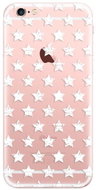 iSaprio Stars Pattern - White for iPhone 6 Plus - Phone Cover
