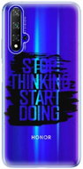 iSaprio Start Doing - Black for Honor 20 - Phone Cover