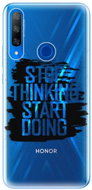 iSaprio Start Doing - Black for Honor 9X - Phone Cover