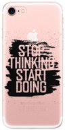 iSaprio Start Doing - Black for iPhone 7/ 8/ SE 2020/ SE 2022 - Phone Cover