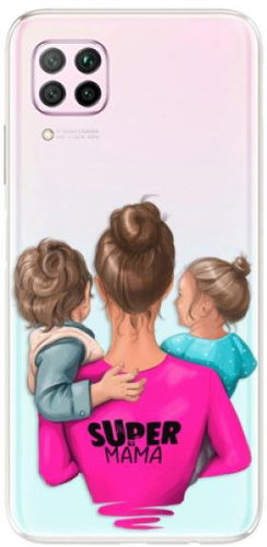 iSaprio Super Mama - Boy and Girl for Huawei P40 Lite - Phone Cover - Main image