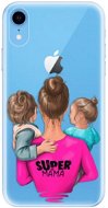 iSaprio Super Mama – Boy and Girl pre iPhone Xr - Kryt na mobil