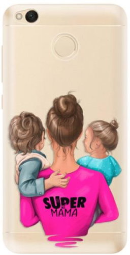 iSaprio Super Mama - Boy and Girl for Xiaomi Redmi 4X - Phone Cover - Main image