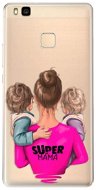 iSaprio Super Mama - Two Boys for Huawei P9 Lite - Phone Cover