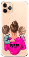 iSaprio Super Mama - Two Boys for iPhone 11 Pro Max - Phone Cover