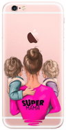 iSaprio Super Mama - Two Boys for iPhone 6 Plus - Phone Cover