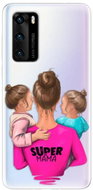 iSaprio Super Mama - Two Girls for Huawei P40 - Phone Cover