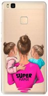 iSaprio Super Mama - Two Girls for Huawei P9 Lite - Phone Cover
