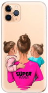 iSaprio Super Mama - Two Girls for iPhone 11 Pro Max - Phone Cover