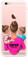iSaprio Super Mama - Two Girls for iPhone 6 Plus - Phone Cover