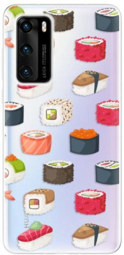 iSaprio Sushi Pattern for Huawei P40 - Phone Cover - Main image