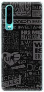 iSaprio Text 01 for Huawei P30 - Phone Cover