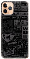 iSaprio Text 01 for iPhone 11 Pro Max - Phone Cover
