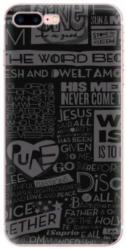 iSaprio Text 01 for iPhone 7 Plus/8 Plus - Phone Cover - Main image