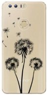 iSaprio Three Dandelions - Black for Honor 8 - Phone Cover