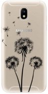 iSaprio Three Dandelions – black pre Samsung Galaxy J5 (2017) - Kryt na mobil