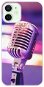 iSaprio Vintage Microphone na iPhone 12 - Kryt na mobil